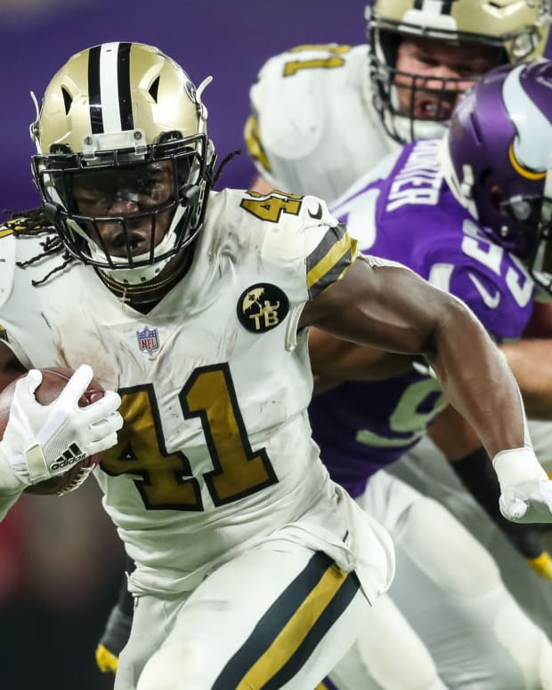 New Orleans Saints Running Back Alvin Kamara